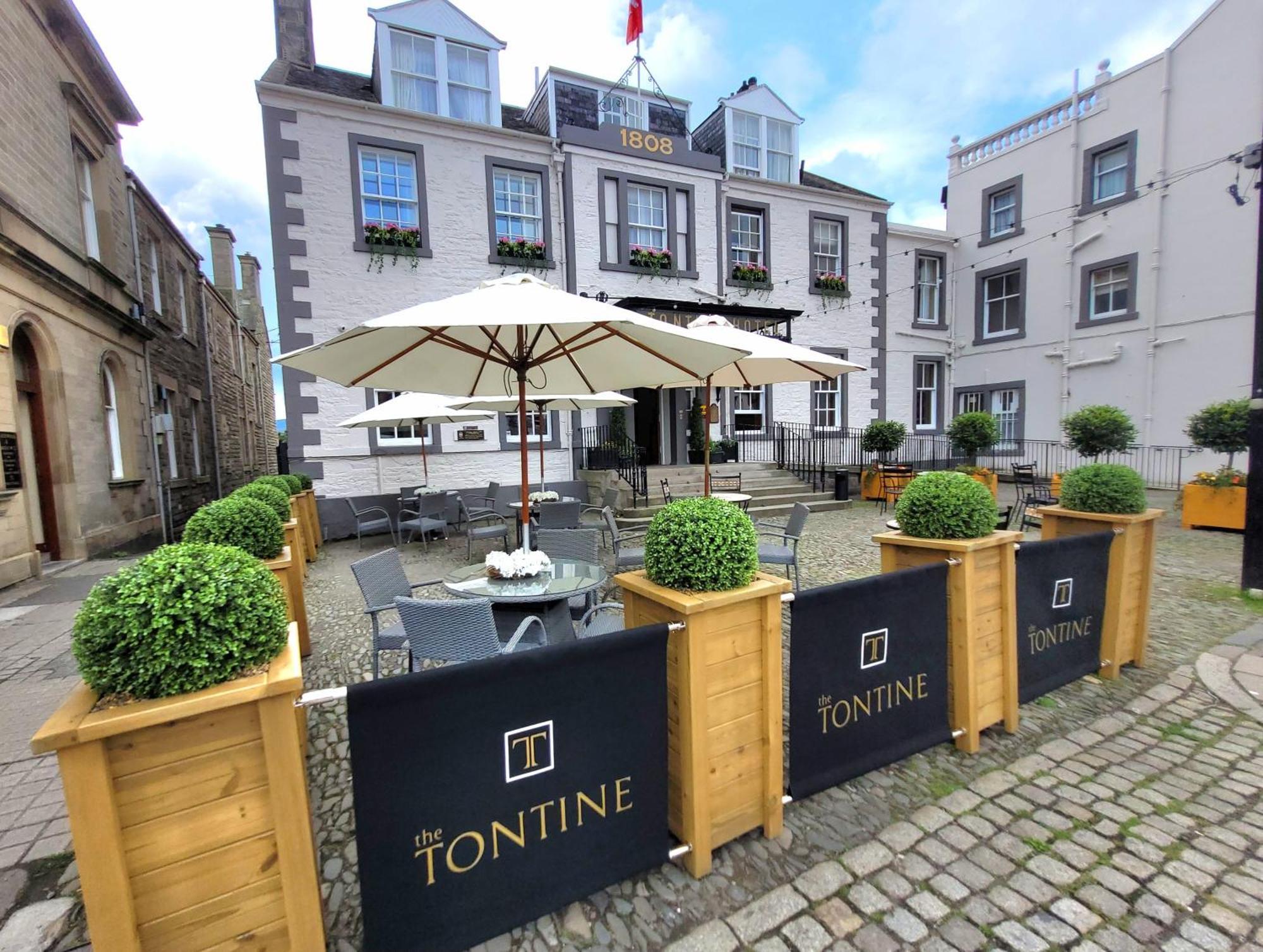 The Tontine Hotel Peebles Buitenkant foto
