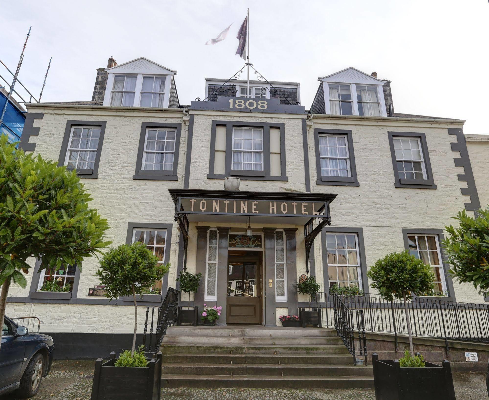 The Tontine Hotel Peebles Buitenkant foto